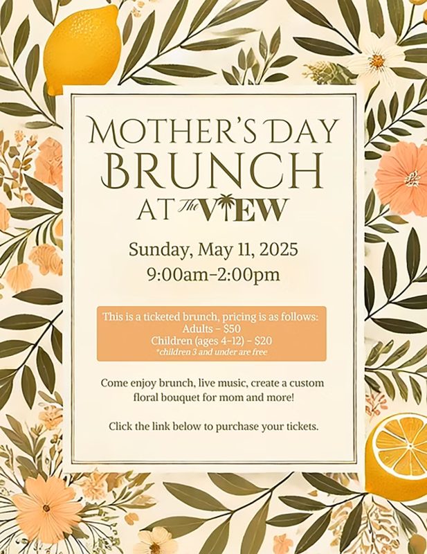 Mothers Day brunch the view clermont fl